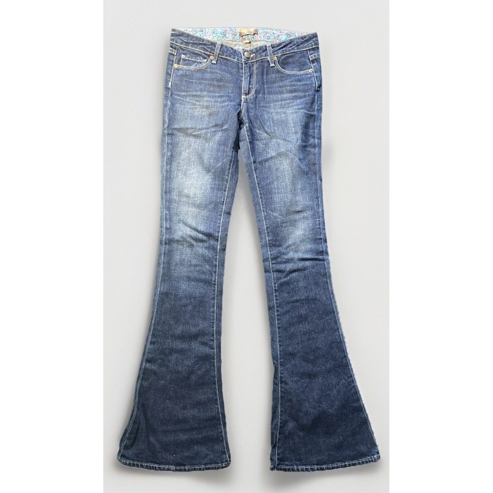 Paige Blue Flared Jeans